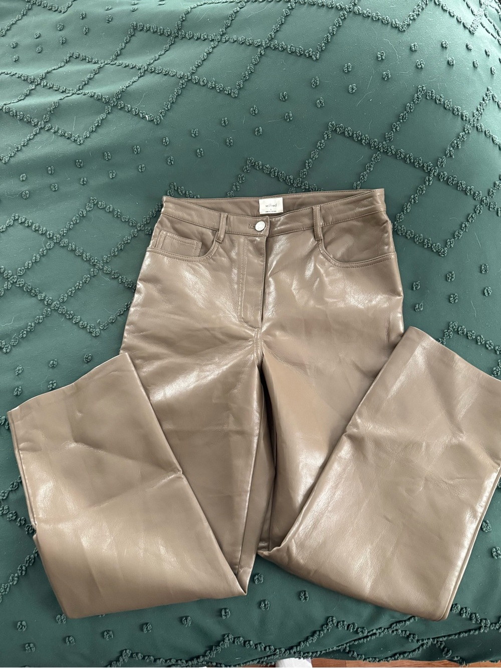 Women’s Faux Leather High-Rise Straight Cut Aritzia